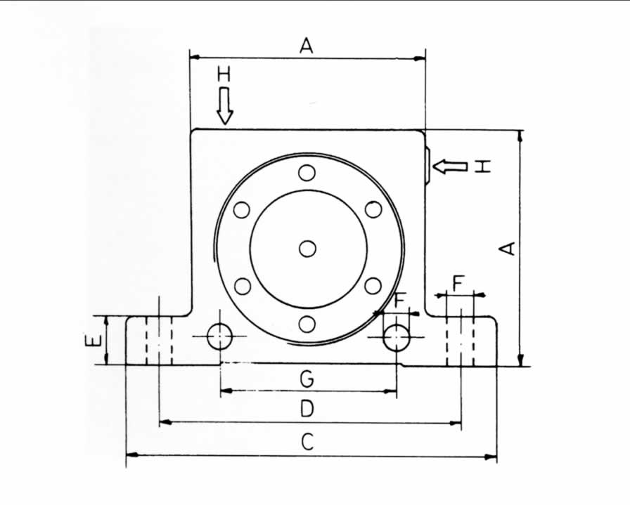 ROLLER VIBRATOR DIMENSIONS